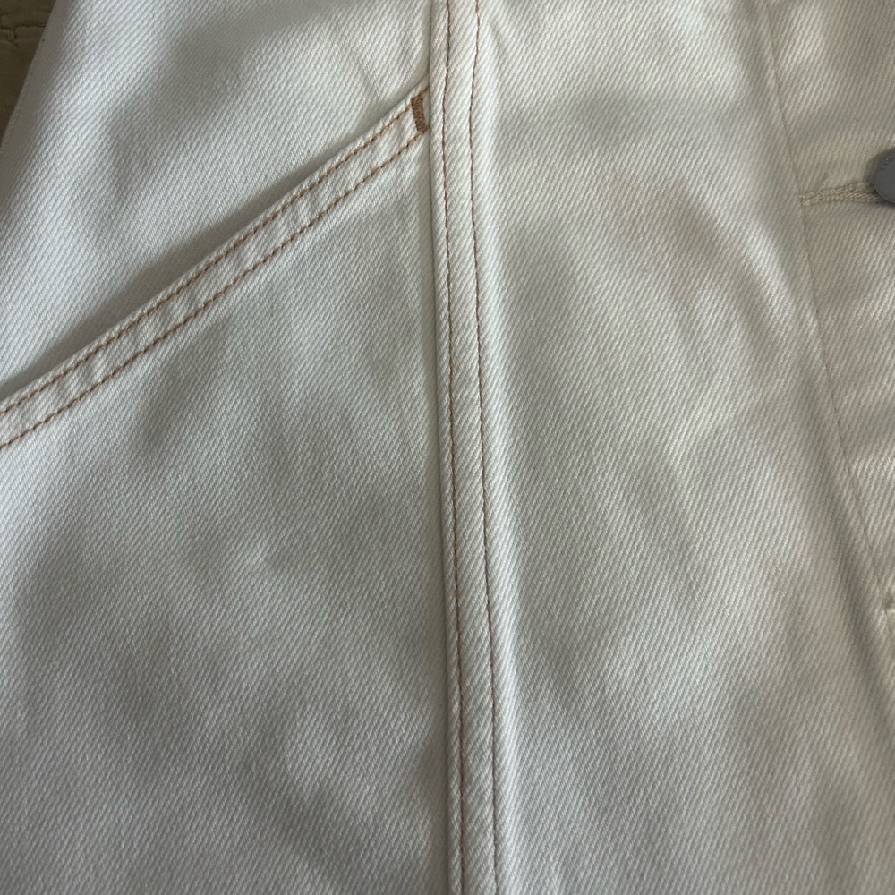 Timberland Women's Refibra Technology Skirt Cream Off White NWT Size 27 - Picture 8 of 9